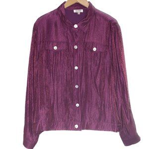 Samantha Brown Getaways by TravelSmith versatile jacket XL